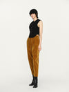 INTO THE EAST 25 Autumn and Winter Black Velvet Embroidered Button Vest ITE-E1DGAW052BL22VE-HEI Black